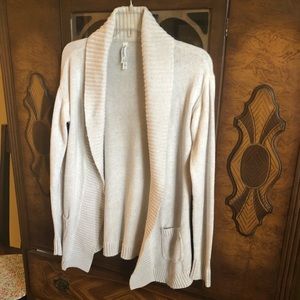 Aeropostale Cream Cardigan